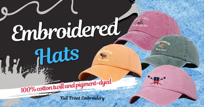 Promote Your Brand with Full Front Embroidered Hats