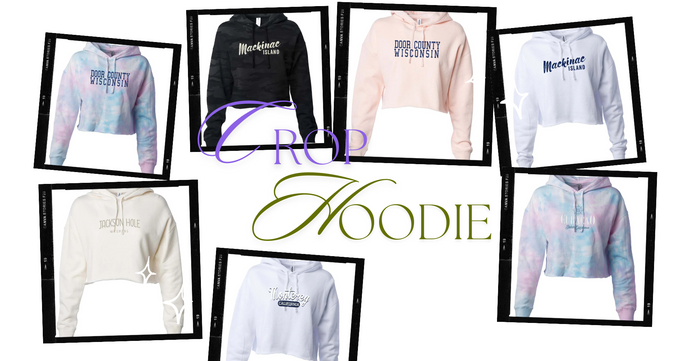 Custom Crop Hoodies from Worldwide Sportswear