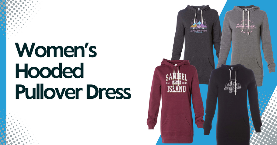 Women's Hooded Pullover Dress: Comfort Meets Style
