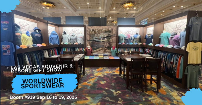 Worldwide Sportswear at the Las Vegas Souvenir & Resort Gift Show