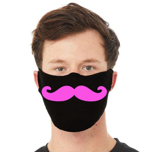 Moustache Face Cover (120 Pieces Per Pack) - Worldwide Sportswear Inc